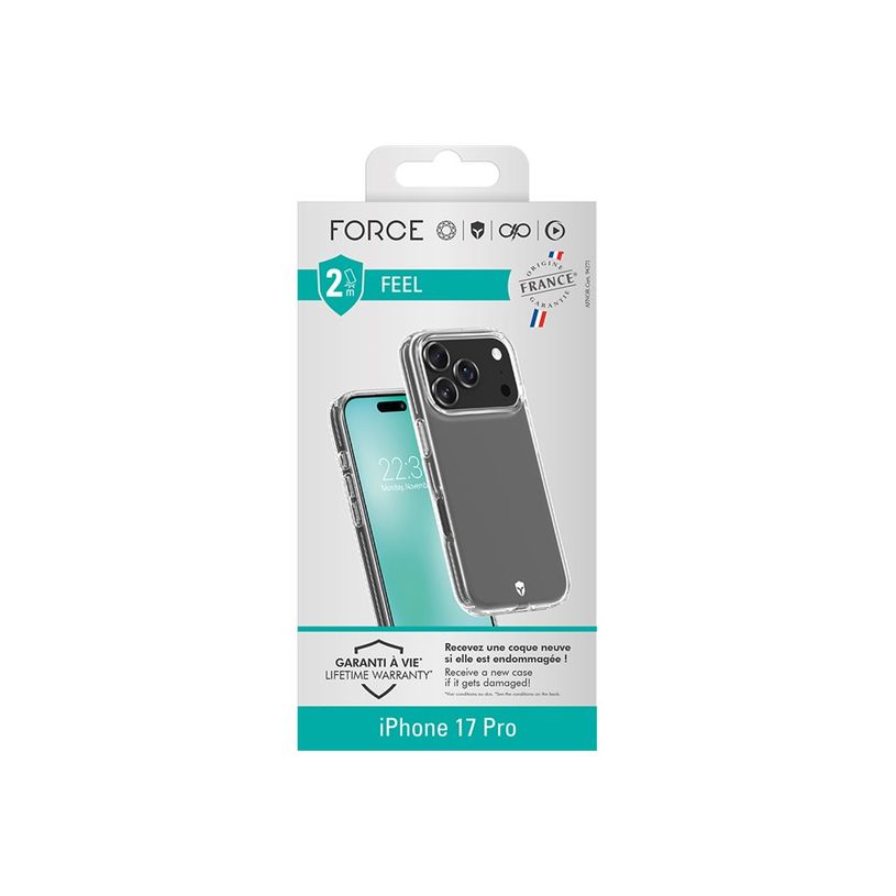 3571211545156-Force Case Feel - Coque de protection pour iPhone 17 Pro - transparent -P_405261609_1-1