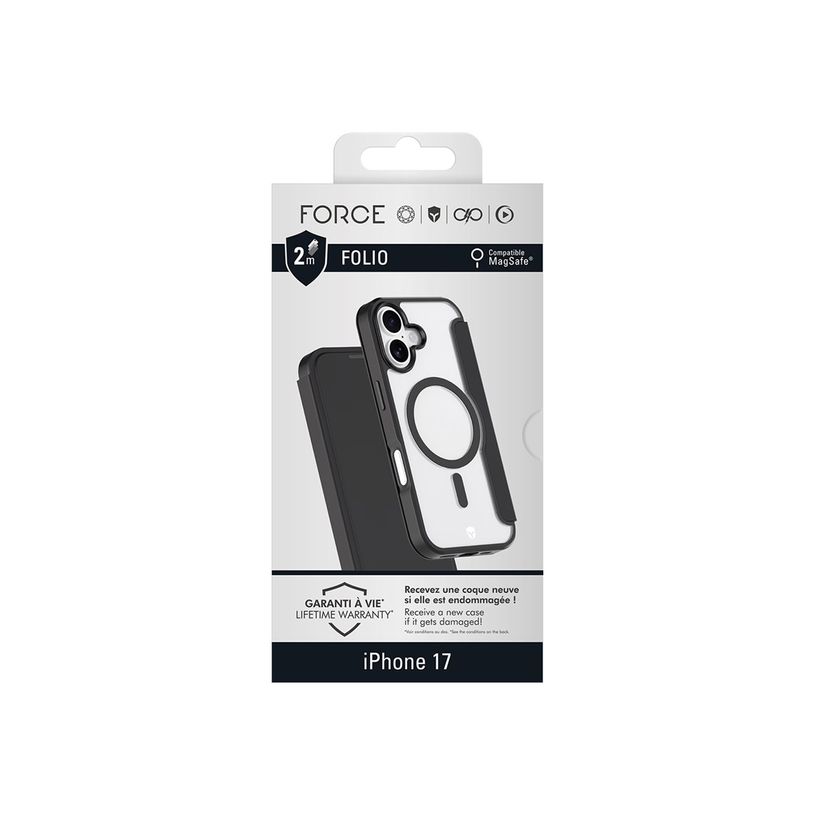 3571211545224-Force Case - Étui à rabat pour iPhone 17 - noir -P_405261612_1-1
