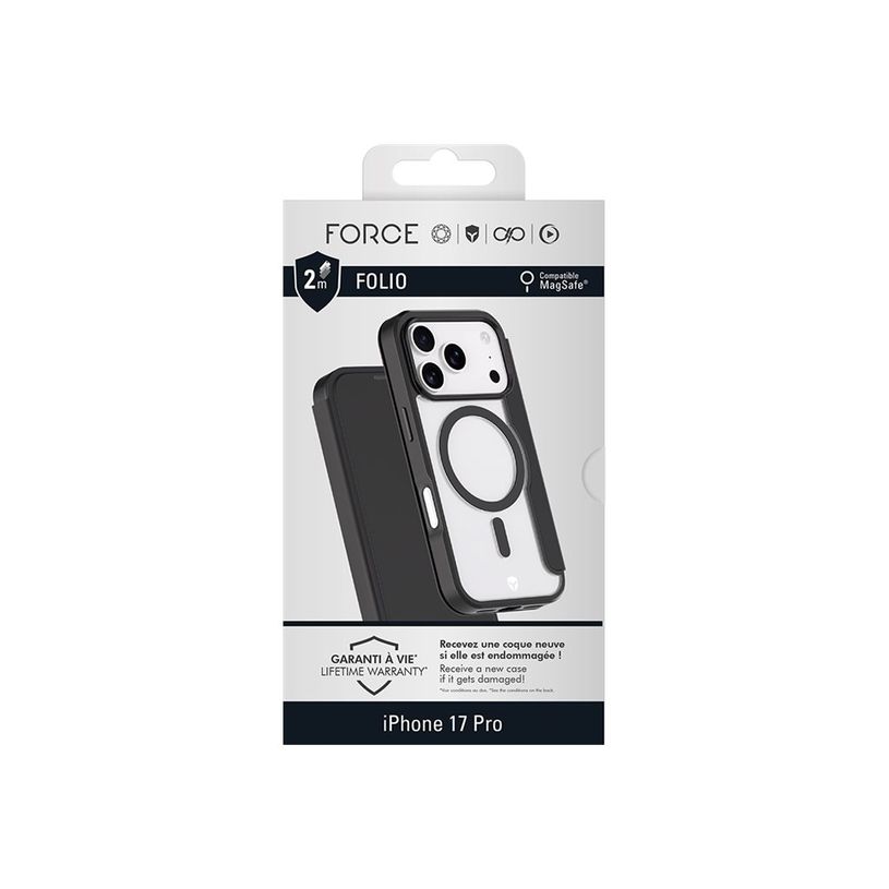 3571211545231-Force Case - Étui à rabat pour iPhone 17 Pro - noir -P_405261613_1-1
