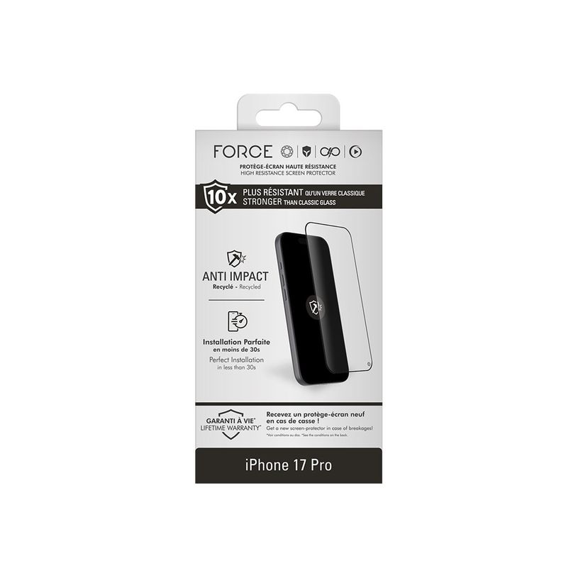 3571211547655-Force Glass - Protection d'écran en verre pour iPhone 17 Pro-P_405261626_1-1
