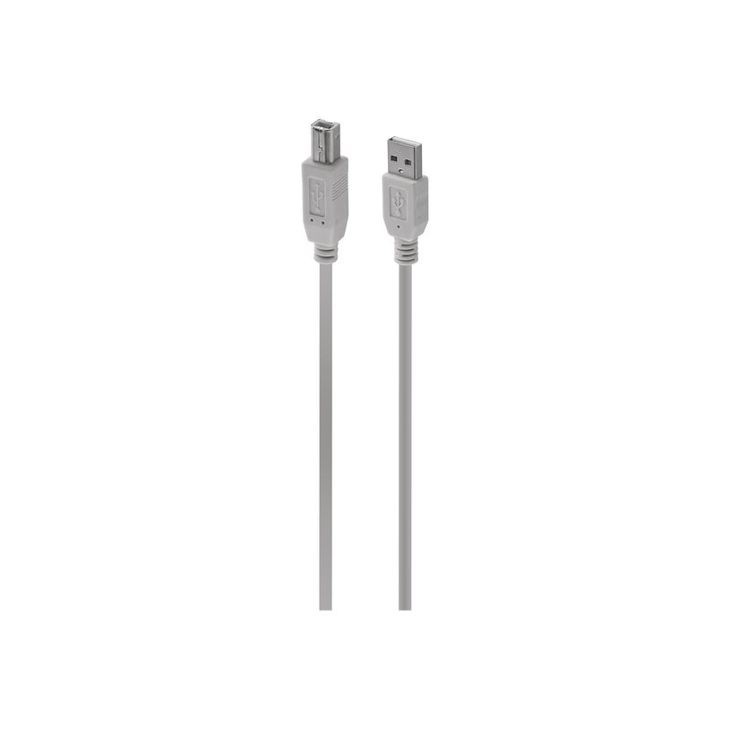 3303170079126-T'nB - Câble USB - USB (M) pour USB type B (M) - USB 2.0 - 3 m - gris-P_405261758_3-2