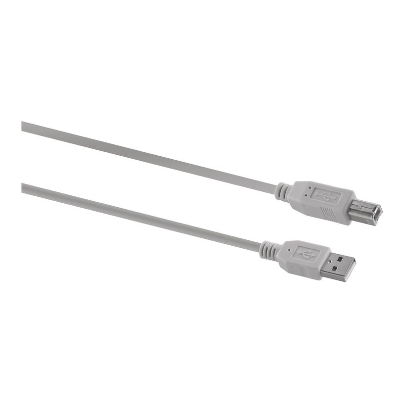 3303170079126-T'nB - Câble USB - USB (M) pour USB type B (M) - USB 2.0 - 3 m - gris-P_405261758_4-0