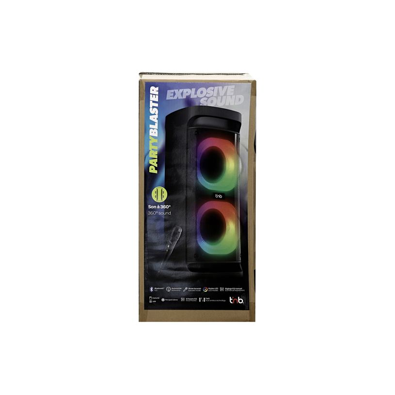 3303170117682-T'nB Party Blaster - Enceinte de soirée - sans fil - Bluetooth - 60 Watt - noir-P_405261773_2-1