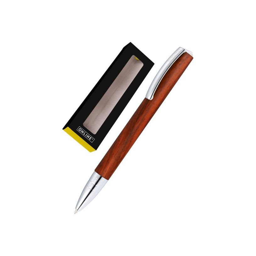 4014421361219- Online - Stylo Bille Vision Nature Rosewood Bois et Métal avec Boîte Cadeau-P_405261792_1-3