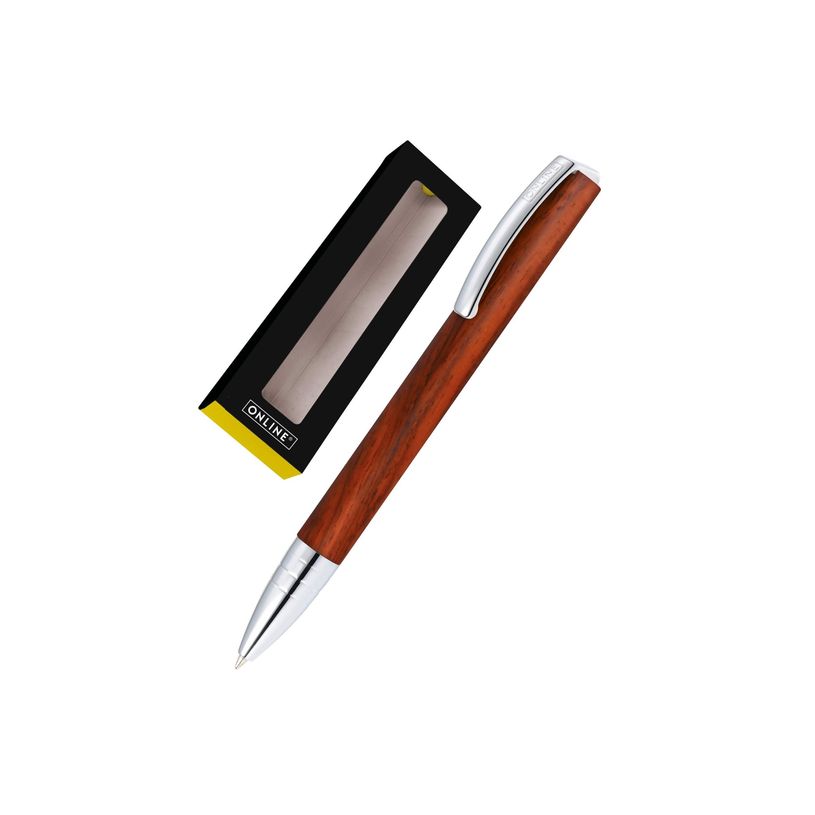 4014421361219- Online - Stylo Bille Vision Nature Rosewood Bois et Métal avec Boîte Cadeau-P_405261792_2-5