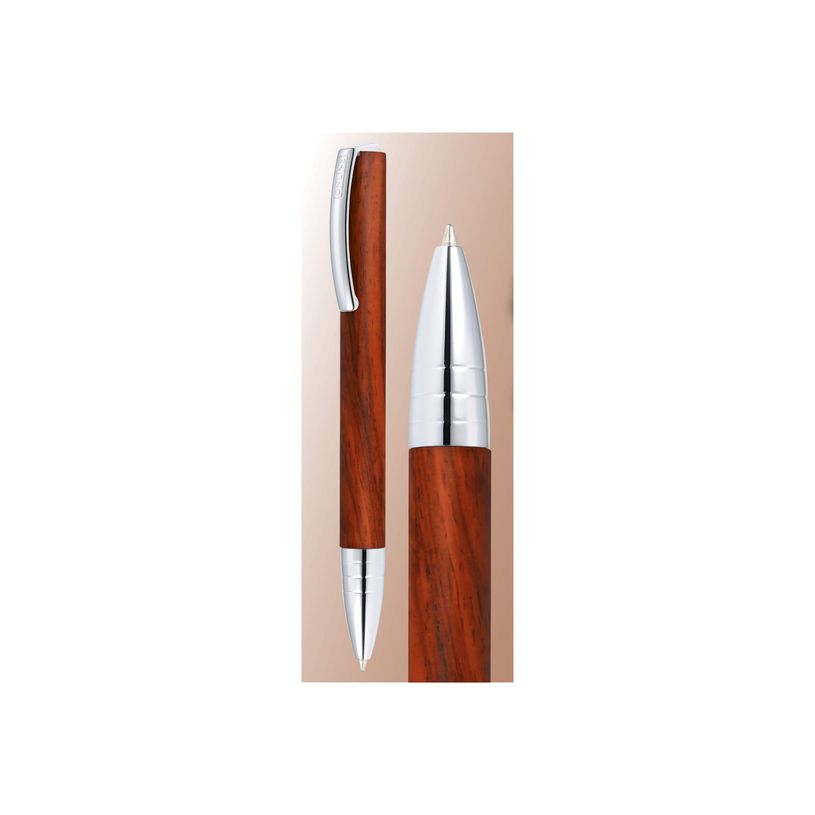 4014421361219- Online - Stylo Bille Vision Nature Rosewood Bois et Métal avec Boîte Cadeau-P_405261792_3-4