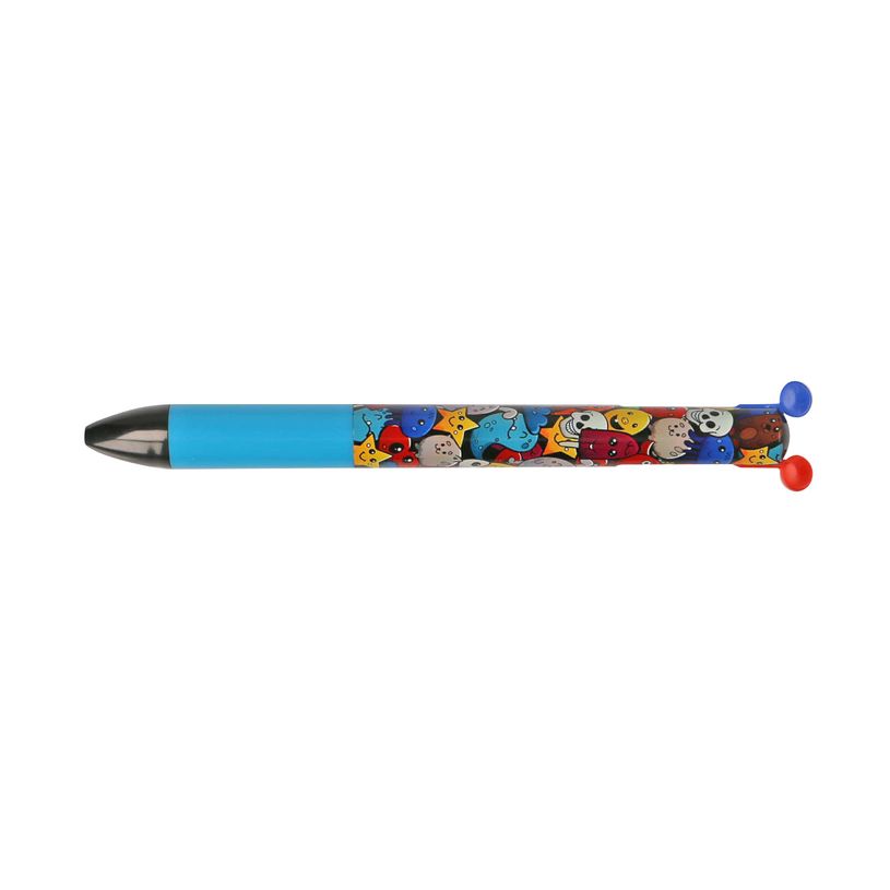 4014421820808-Stylo bille 2 en 1 Fancy Blue--1