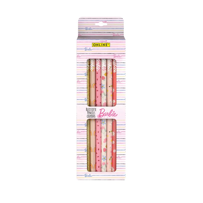 4014421181435-Crayon avec gomme Barbie--1