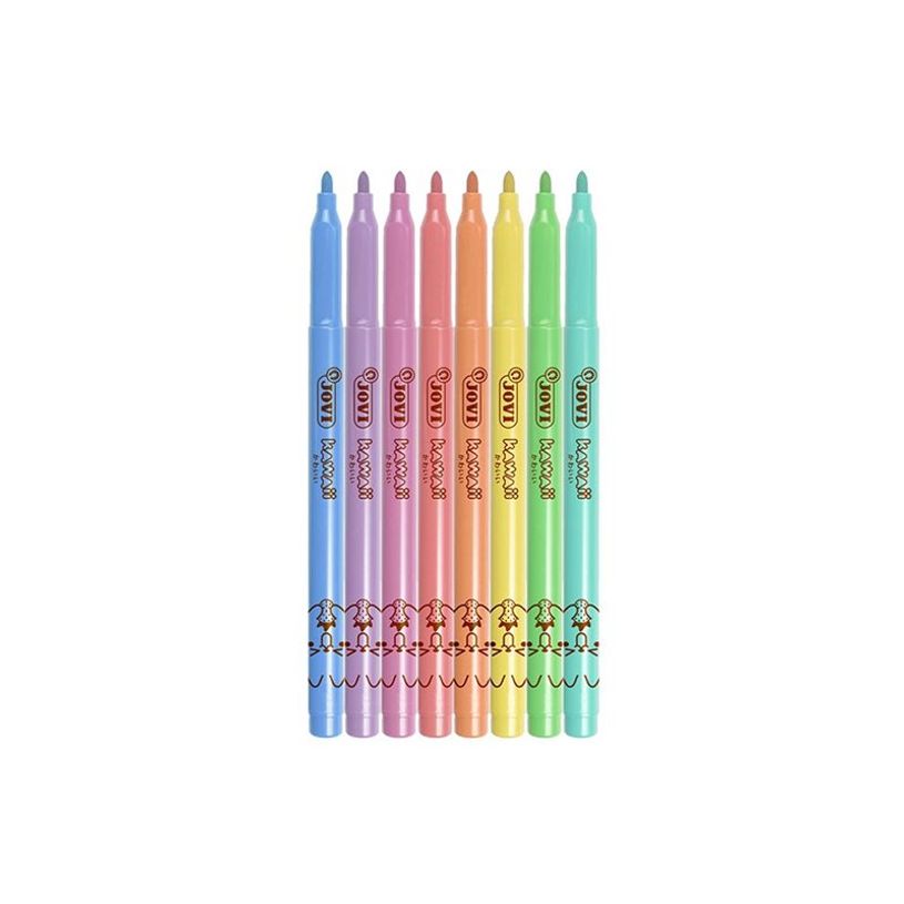8412027035583-JOVI Kawaii - Marcador - colores surtidos - tinta al agua - 3 mm - medio (paquete de 8)-P_405262291_2-2