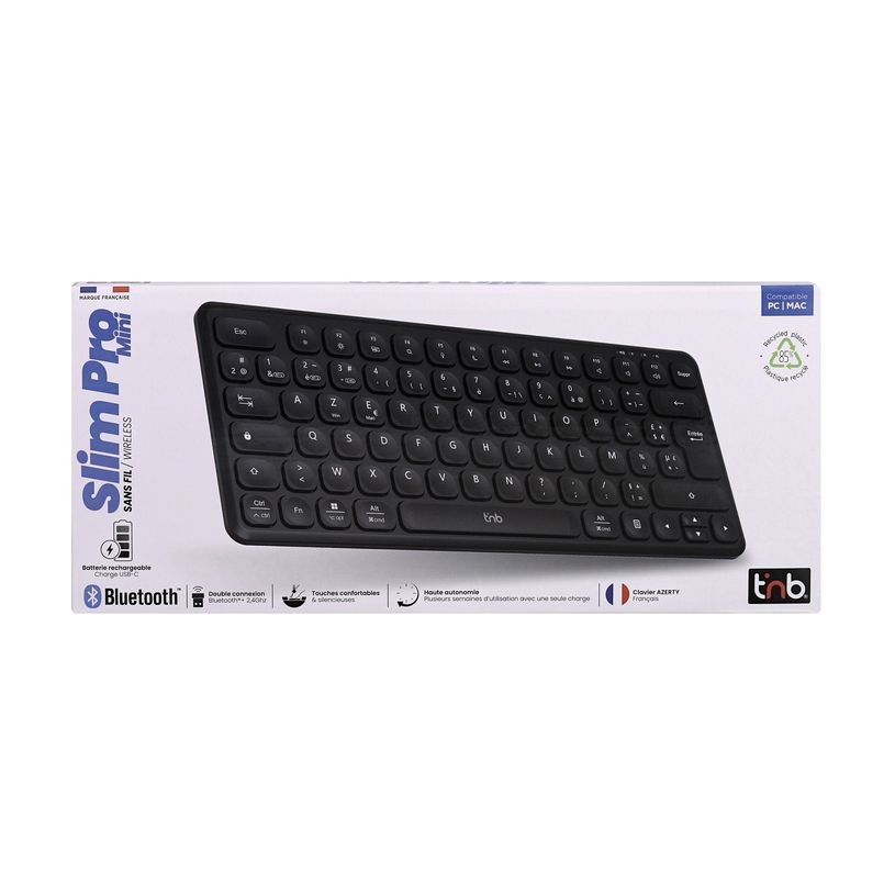 3303170121757-T'nB - Mini clavier sans fil - Bluetooth, 2.4 GHz - noir-P_405262319_5-3