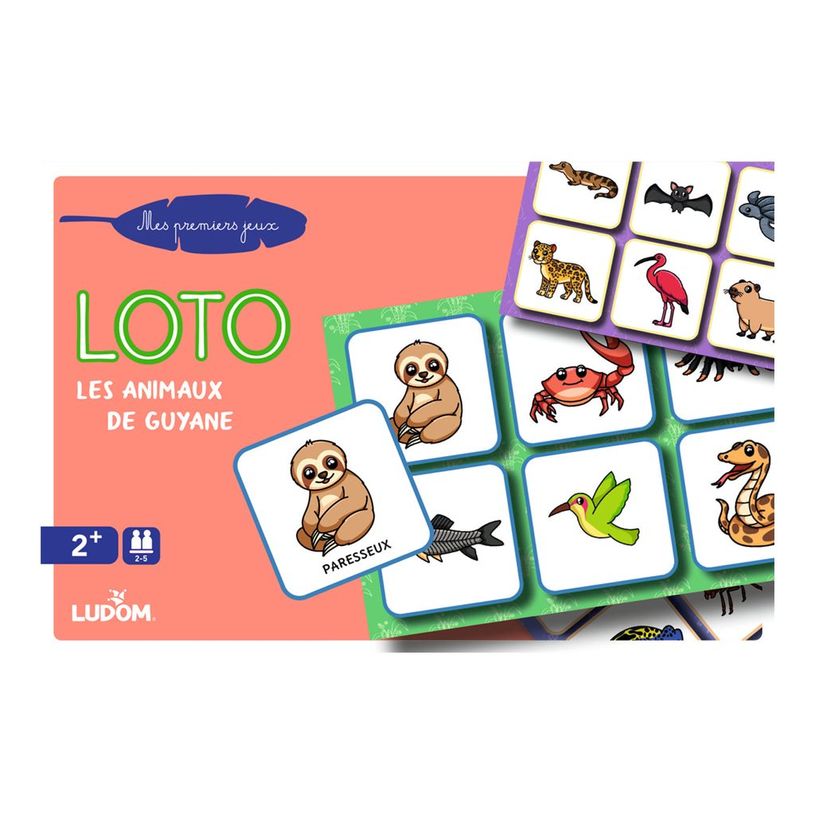 3505122530048-Ludom - Loto - Animaux de la Guyane française - jeu de cartes-P_405262340_1-0