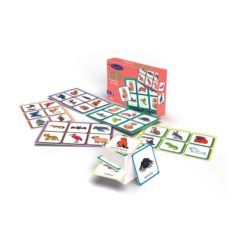 3505122530048-Ludom - Loto - Animaux de la Guyane française - jeu de cartes-P_405262340_3-1