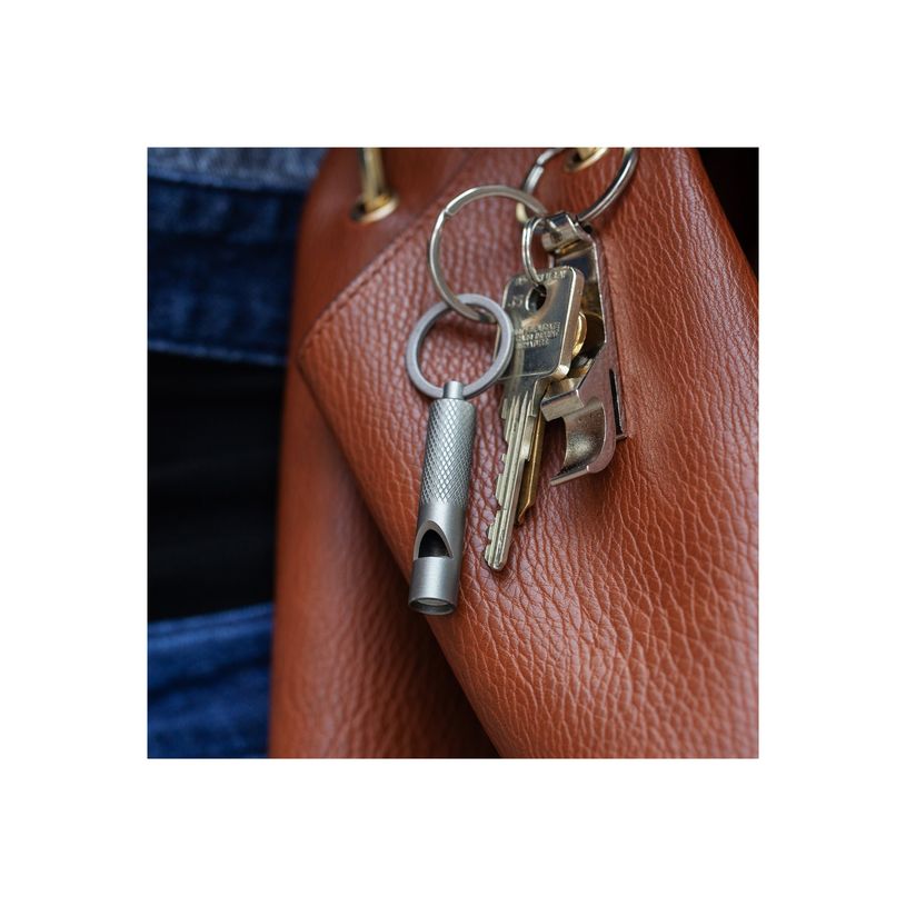 612615127180-Kikkerland Mini - Porte-clés - aluminum - whistle-P_405262511_1-1
