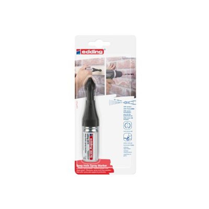 4057305066527-edding - Blister de 1 Marqueur Spray Zones Inaccessibles e-8875 Vert Fluo - Pulvérisation-P_405262542_4-8
