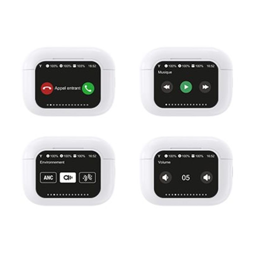 3571211547181-Force Play Touch XL - Écouteurs sans fil avec micro - Suppresseur de bruit actif - blanc-P_405262570_3-2