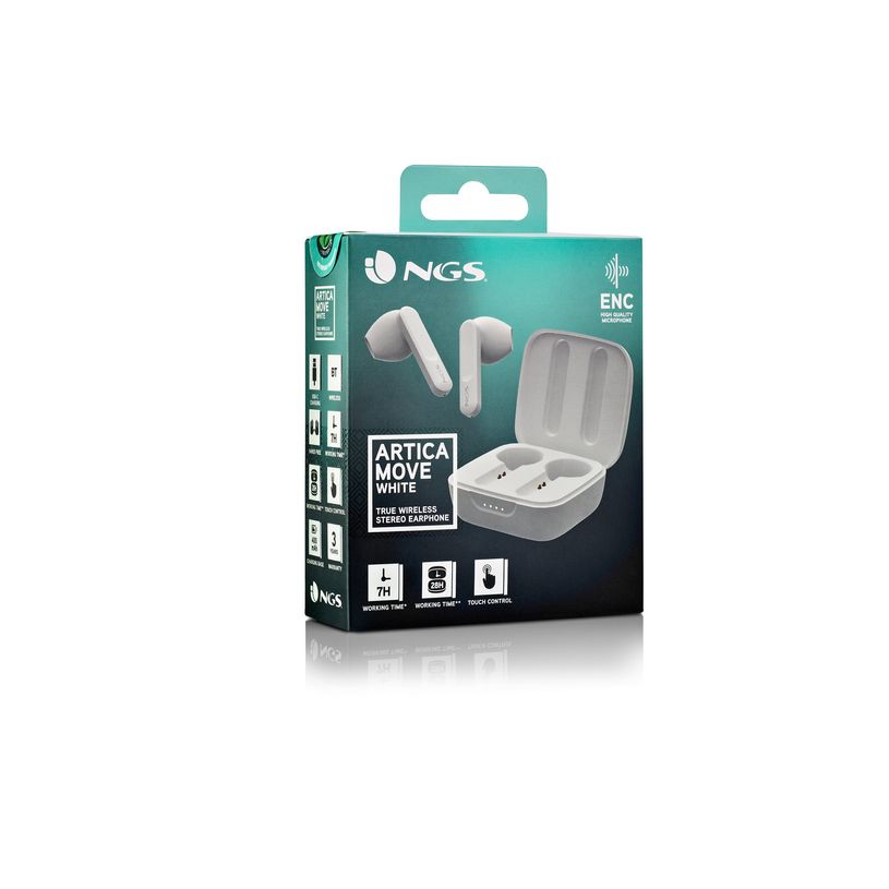 8435430623505-NGS Artica Move - Écouteurs sans fil avec micro - Bluetooth - blanc-P_405262767_7-6