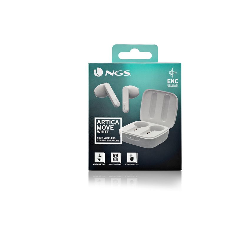 8435430623505-NGS Artica Move - Écouteurs sans fil avec micro - Bluetooth - blanc-P_405262767_8-7