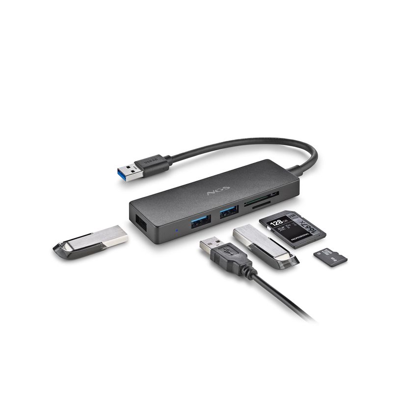 8435430626049-NGS iHub Reader - Hub 3 ports USB-A + lecteur SD/microSD-P_405262768_1-1