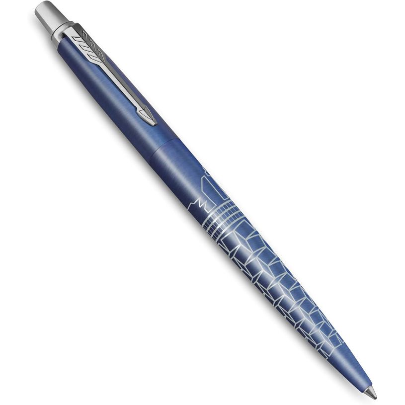 3026982216007-Parker Jotter Special Edition Seoul - Stylo à bille - bleu - moyen - rétractable--0