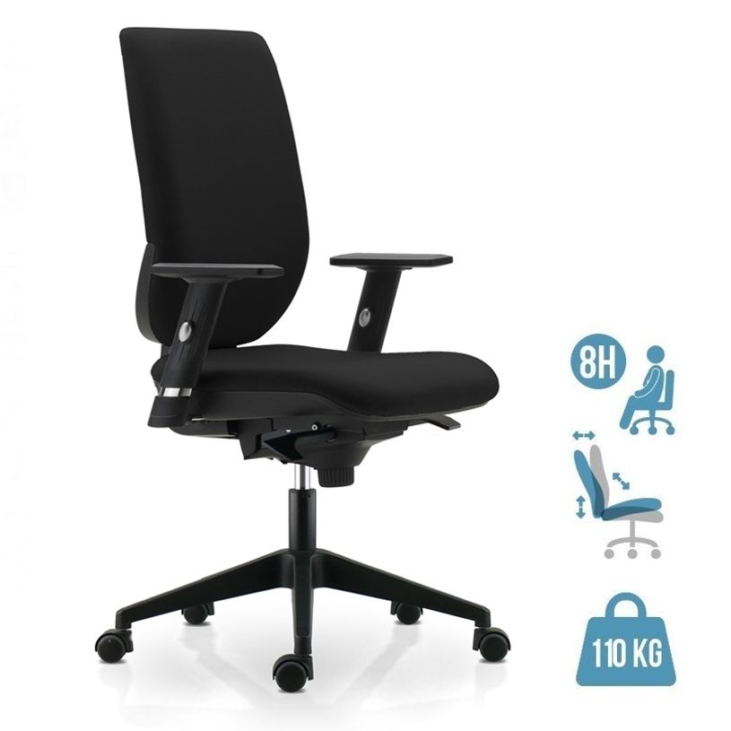 3660916032051-Fauteuil TERTIO - accoudoirs réglables--0