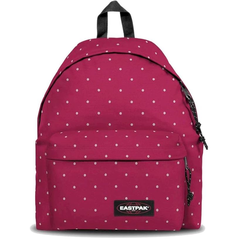 196013930882-EASTPAK Padded Pak'r - Sac à dos 1 compartiment - Dots Wine Silver--0