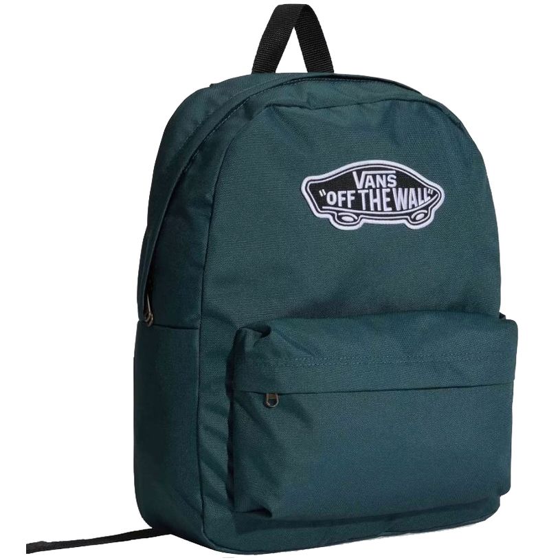 198266677194-Vans - Mochila Old Skool Classic - 42 × 32 × 12 cm - 1 compartimento - Verde Mystic Moss--0