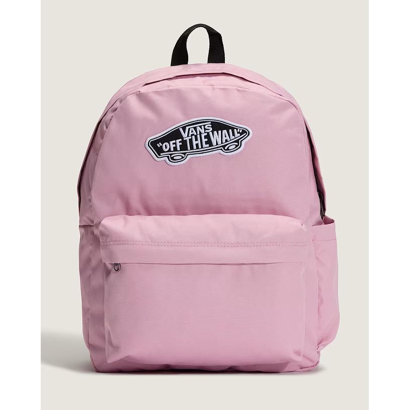 -Vans – Sac à dos Old Skool Classic Backpack – 42 × 32 × 12 cm – 1 compartiment – Pink Fizz--0