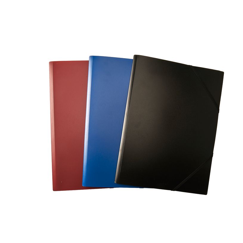 3539012007037-3 Chemises à rabats - A4 - couleurs assorties - Les Prix Mini--0