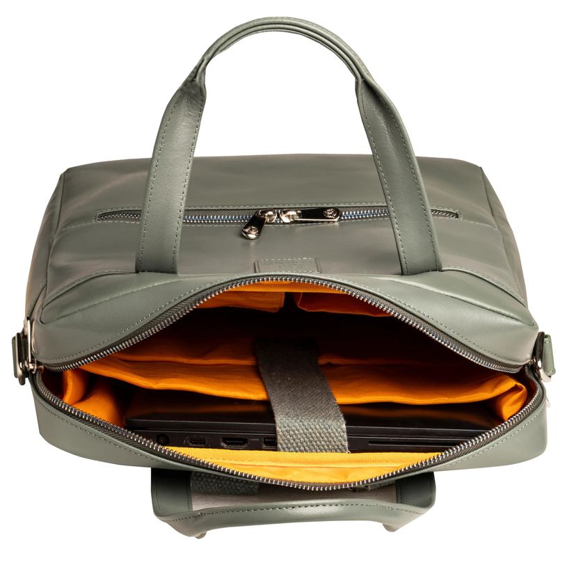 3130630172369-Exacompta Exactive - Sac à dos ordinateur - Cuir - gris--7
