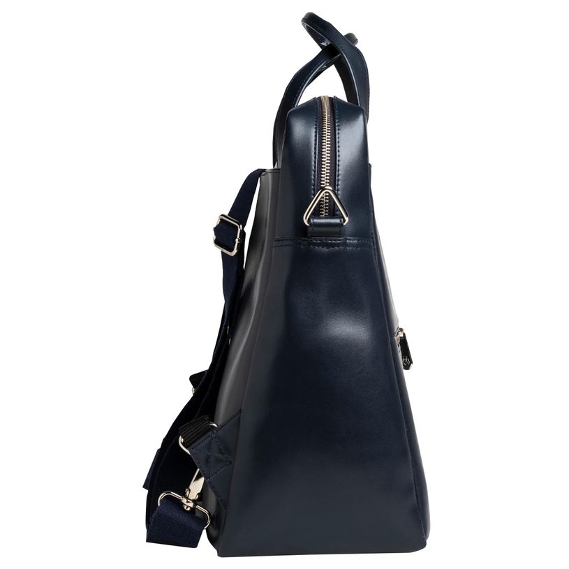 3130630172376-Exacompta Exactive - Sac à dos ordinateur - Cuir - bleu marine--5