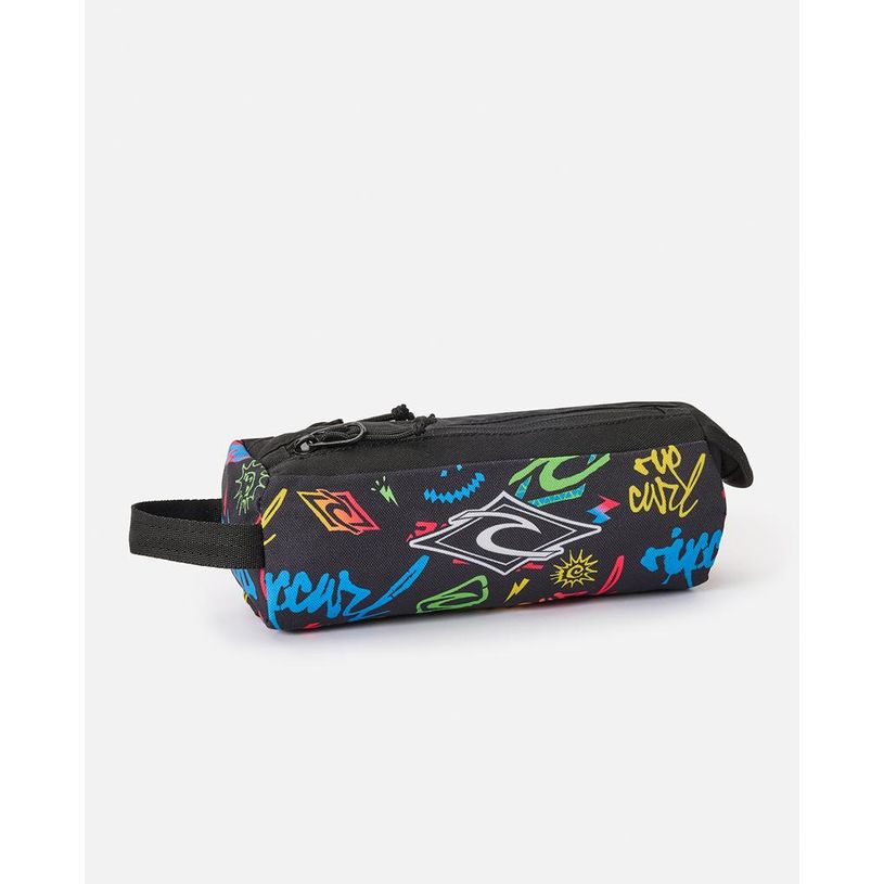 9360690640995-RIP CURL – Trousse Multicolor – 2 compartiments – 21 × 8 × 8 cm--2