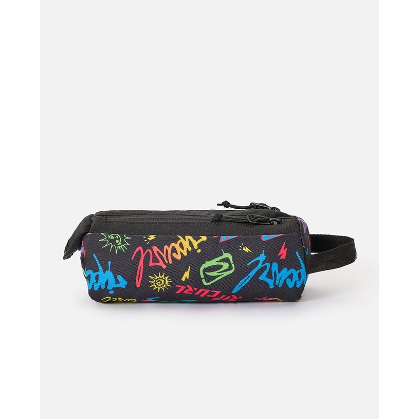 9360690640995-RIP CURL – Trousse Multicolor – 2 compartiments – 21 × 8 × 8 cm--0