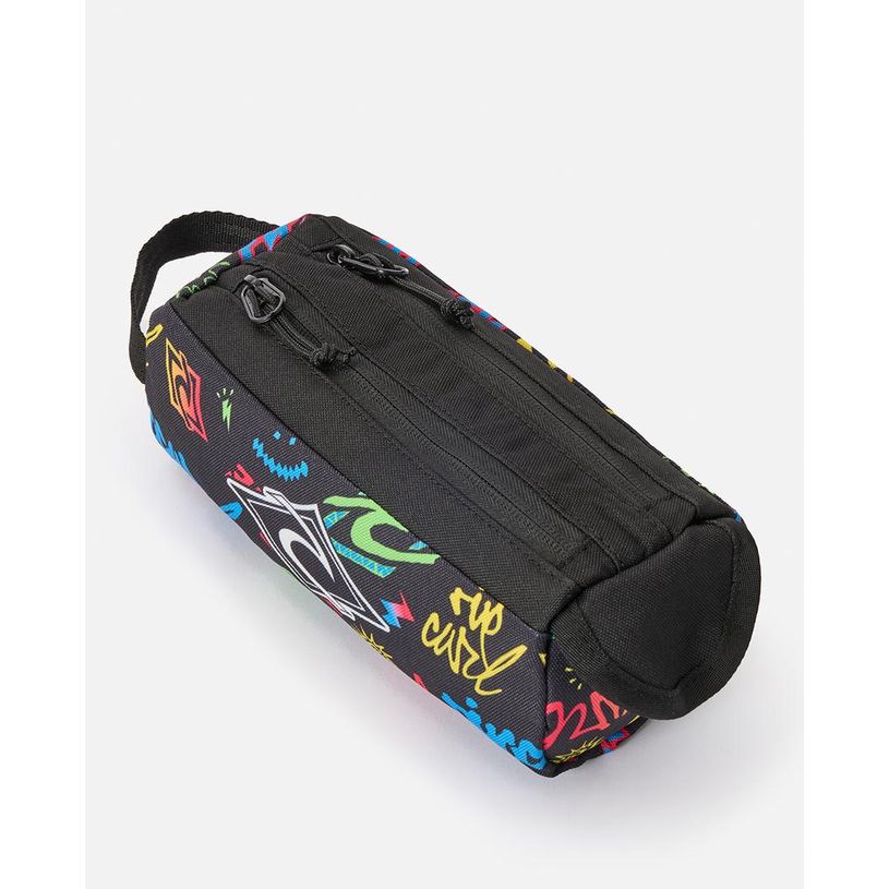 9360690640995-RIP CURL – Trousse Multicolor – 2 compartiments – 21 × 8 × 8 cm--3