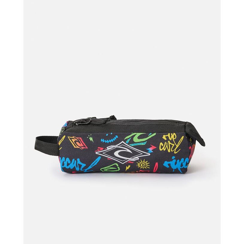 9360690640995-RIP CURL – Trousse Multicolor – 2 compartiments – 21 × 8 × 8 cm--1
