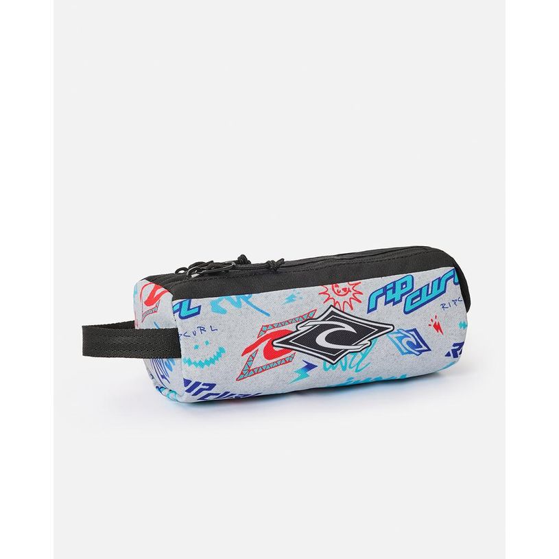 9360690640971-RIP CURL – Trousse Light Grey – 2 compartiments – 21 × 8 × 8 cm--1