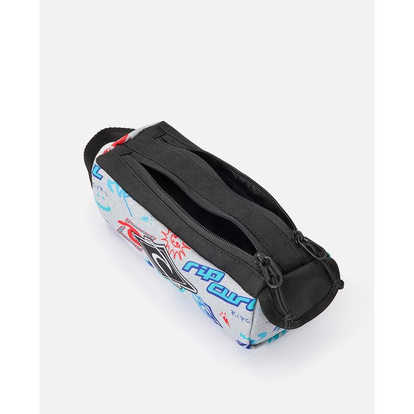 9360690640971-RIP CURL – Trousse Light Grey – 2 compartiments – 21 × 8 × 8 cm--4