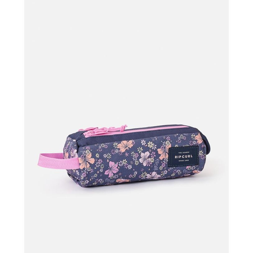 9360690621079-RIP CURL – Trousse Navy Pink – 2 compartiments – 21 × 8 × 8 cm--1