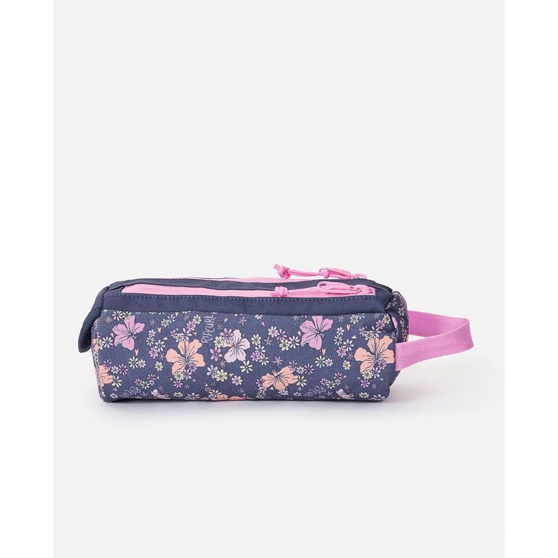 9360690621079-RIP CURL – Trousse Navy Pink – 2 compartiments – 21 × 8 × 8 cm--2