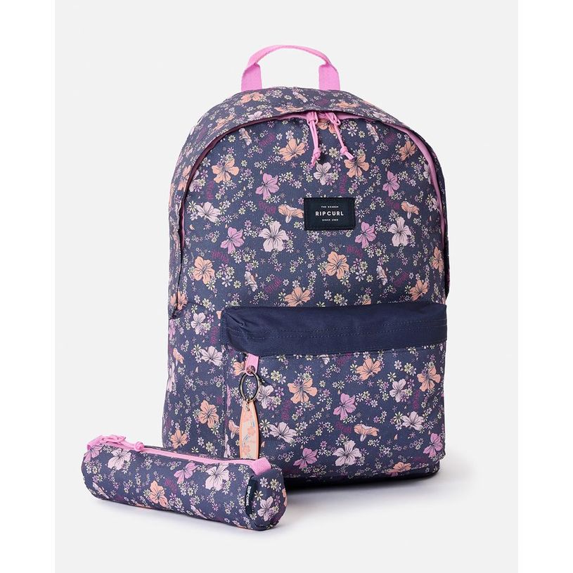 9360690621338-RIP CURL – Sac à dos Navy Pink – 1 compartiment – 42 × 29 × 15 cm--1