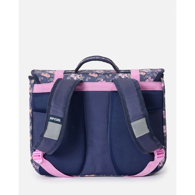 9360690621512-RIP CURL – Cartable Navy Pink – 2 compartiments – 30 × 38 × 16 cm--2
