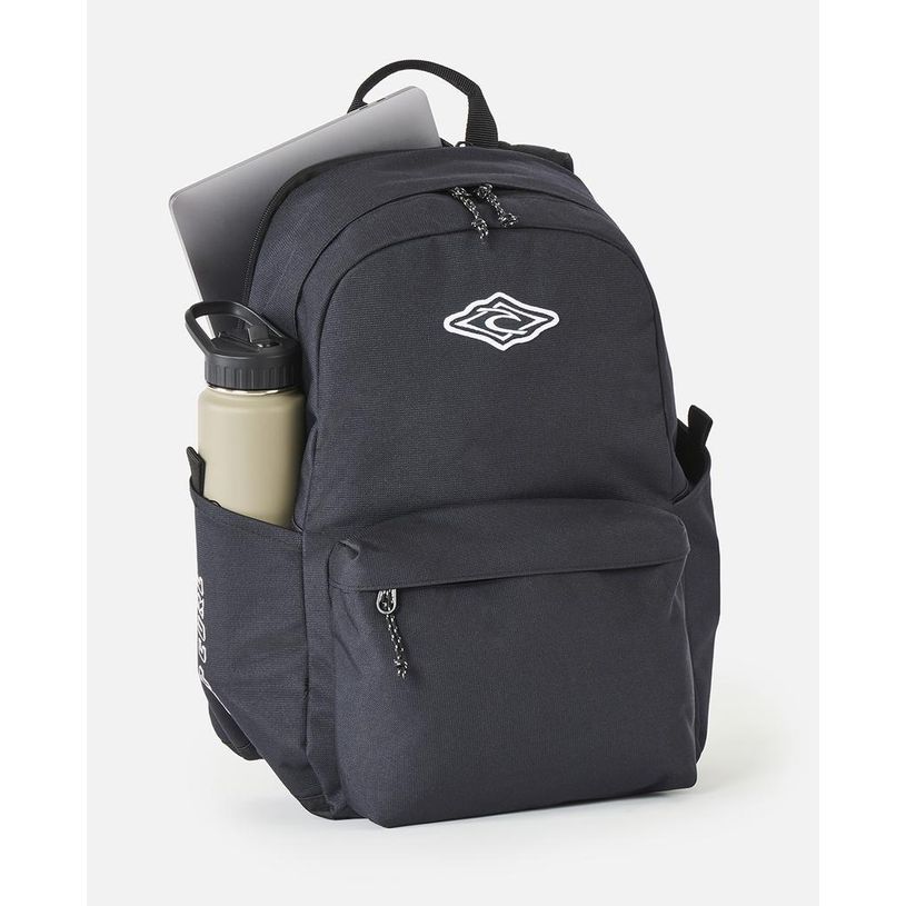 9360690641510-RIP CURL – Sac à dos Washed Black – 2 compartiments – 49 × 32 × 22 cm--0