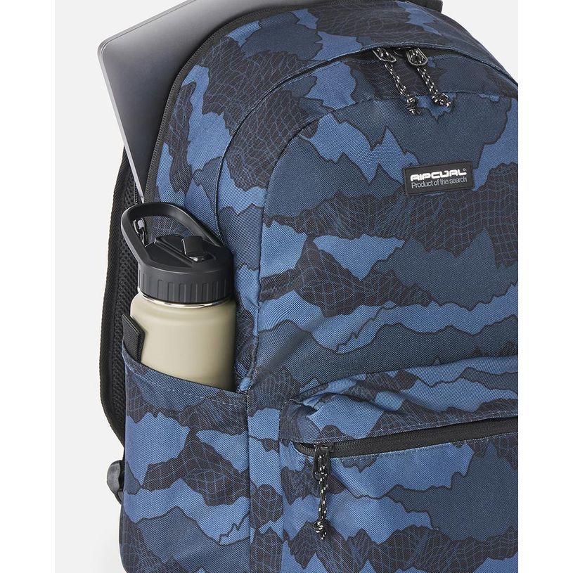 9360690641527-RIP CURL – Sac à dos Black/Navy – 2 compartiments – 49 × 32 × 22 cm--1
