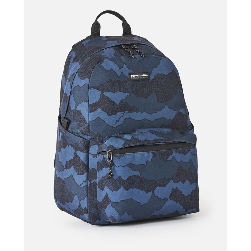 9360690641527-RIP CURL – Sac à dos Black/Navy – 2 compartiments – 49 × 32 × 22 cm--4