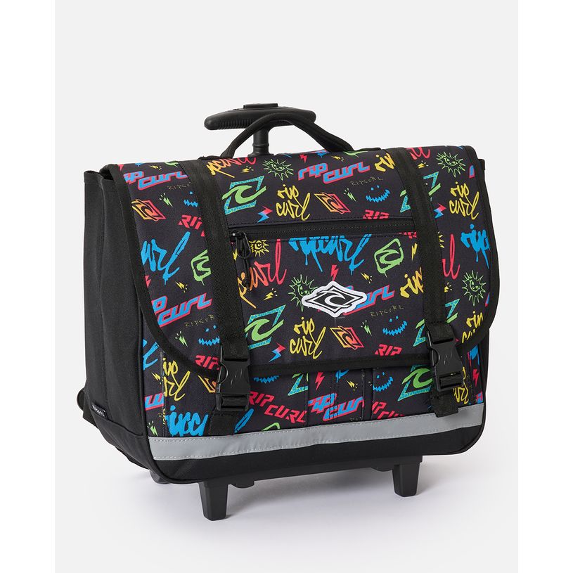 9360690641374-RIP CURL – Cartable à roulettes Multicolor – 2 compartiments – 40 × 38 × 21 cm--0