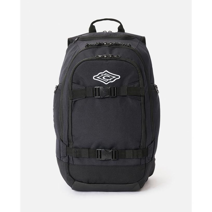 9360690641220-RIP CURL – Sac à dos Washed Black – 2 compartiments – 49 × 32 × 22 cm--0