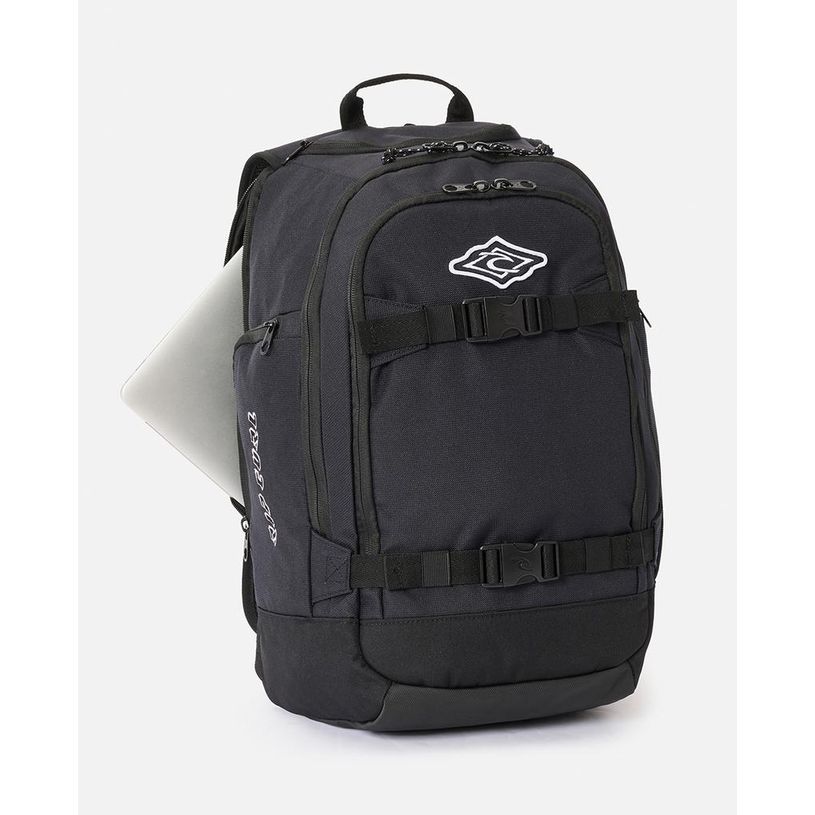 9360690641220-RIP CURL – Sac à dos Washed Black – 2 compartiments – 49 × 32 × 22 cm--2