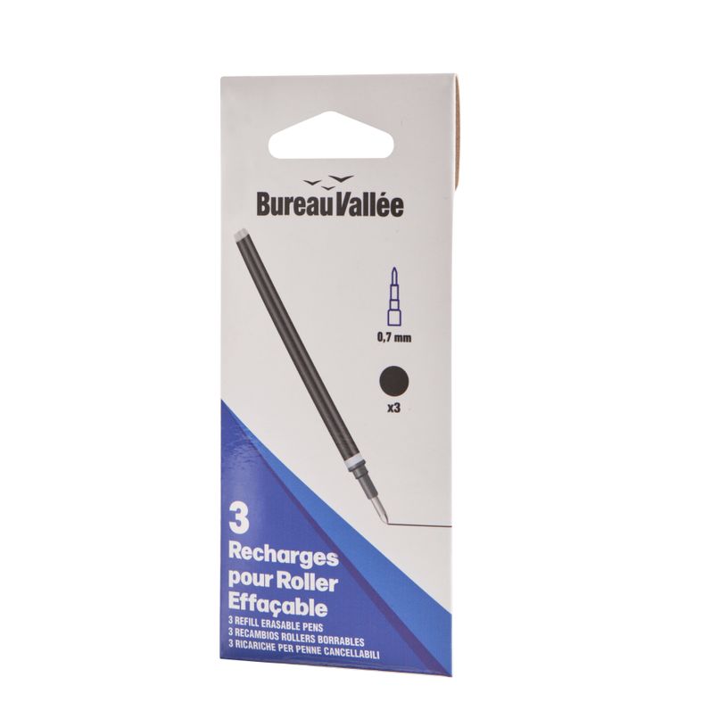 3539012006344-Bureau Vallée - 3 Recharges Roller Thermosensible - Noir--2