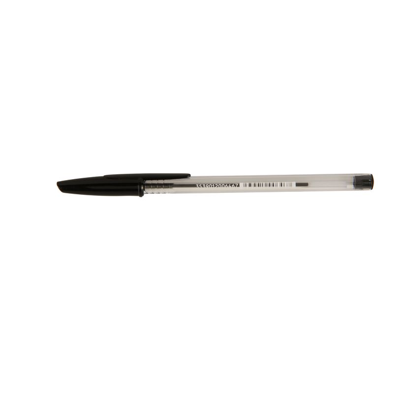 3539012006467-Bureau Vallée – Stylo bille 1 mm noir--0