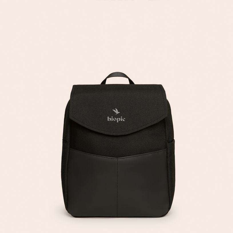 3701749500819-Mini bag camille - 29 cm - 1 compartiment - noir - Biopic--0