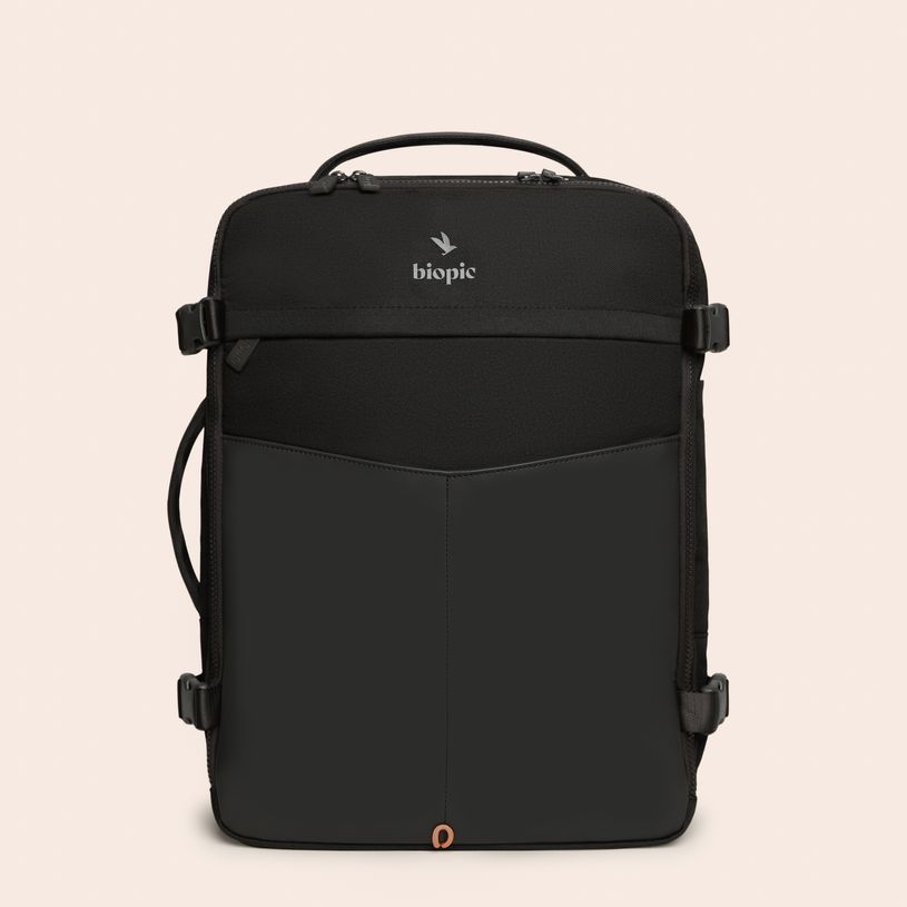 3701749500833-Sac 48H Roméo - 33 cm - 1 compartiment - noir - Biopic--0